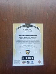 2020-21 Upper Deck Allure – Rookie SP Anthony Angello #101 Red Rainbow…