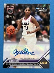 QTY AVL #/99! Angel Reese Auto Bowman U Now Prospect Autograph March Madness