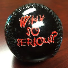 *RETIRED* DC Comics Batman vs The Joker Limited Ed Collectible Souvenir Baseball