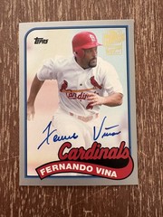 2015 Topps Archives – /199 Fan Favorites Autographs Fernando Vina Silver (AU)