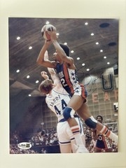 Julius Erving Autographed JSA 8×10 Photo Knicks