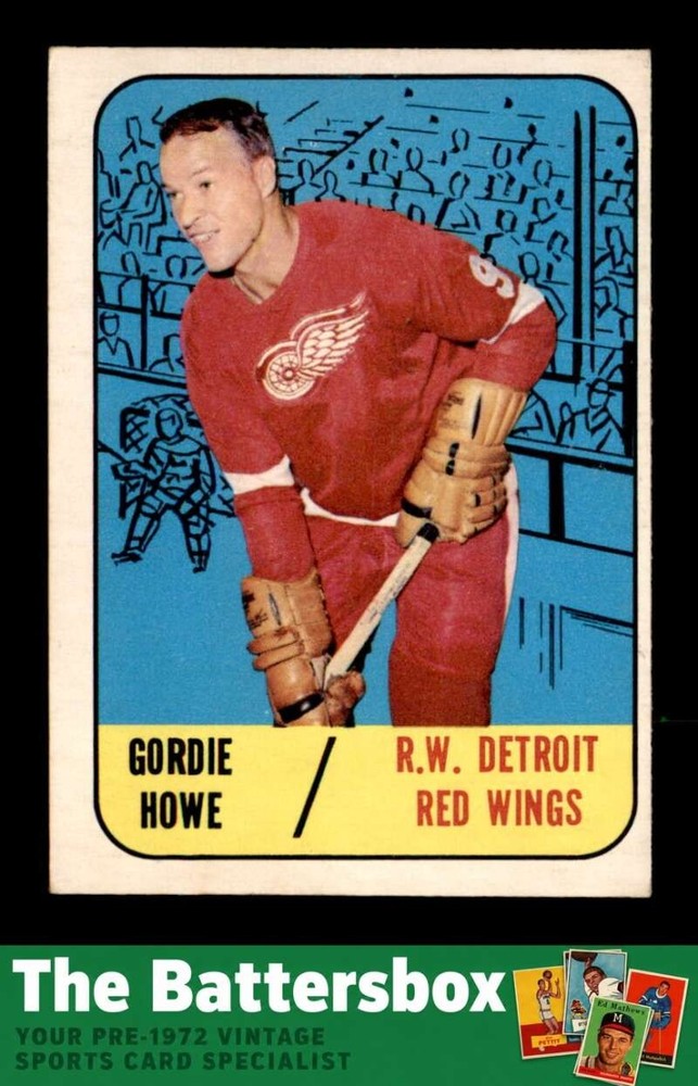 1967 Topps #43 Gordie Howe VGEX X3735702