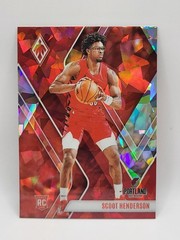 2023-24 Panini Phoenix – Rookies Scoot Henderson #298 Red Ice Phoenix (RC)