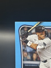 2026 Bowman Aaron Judge Sky Blue Border #/499 New York Yankees