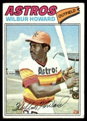 1977 Topps Wilbur Howard Houston Astros #248