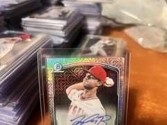 2025 Bowman Draft Mega TYLER BREMNER Image Variation Auto /25 SSP ANGELS CPA-TB