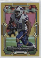 2015 Bowman Gold Rainbow Foil 31/75 Percy Harvin #99 3n1