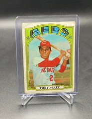 1972 Topps – Tony Perez #80 HOF Set Filler