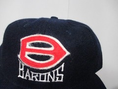 BIRMINGHAM BARONS EBBETS FIELD MINOR LEAGUE MENS FITTED BASEBALL HAT (7 5/8) NWT