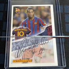 2005/2006 FC Barcelona Super Barca Ronaldinho Autographos