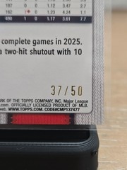TANNER BIBEE 2026 TOPPS SERIES 2 #618 GOLD HOLO FOIL /50 🌟