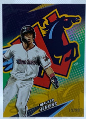 2025 Topps Pro Debut – Stars of Milb Walker Jenkins #STAR-1 Green Foil /99 (RC)