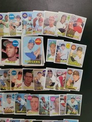 1969 Topps Baseball Card Starter – 334 Different – W/ Jim Price and Don Wilson