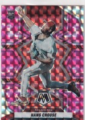 2022 MOSAIC PRIZMS PINK RC HANS CROUSE PHILADELPHIA PHILLIES PRIZM GE-2429