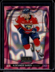 2024-25 O-Pee-Chee Platinum #102 Aleksander Barkov Pink Magma