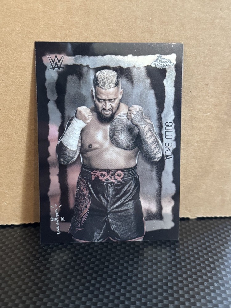 Solo Sikoa 2025 Topps Chrome WWE x Cactus Jack Festival Fury #FVF-27