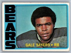 1972 Topps – Gale Sayers #110 – HOF EX *TEXCARDS*