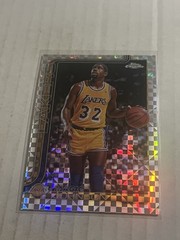 2025-26 Topps Chrome Update Magic Johnson X-Fractor Lakers