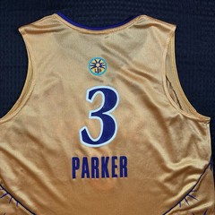 Vintage 2008 Adidas WNBA Los Angeles Sparks Candace Parker Jersey Sz Large RARE