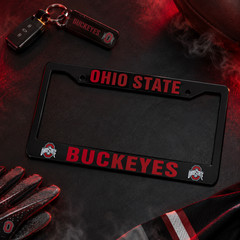 Ohio State Buckeyes Black License Plate Frame Cover – EliteAuto3K