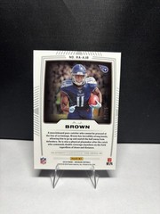 2019 Panini Obsidian A.J. Brown Rookie Auto Yellow Etch /25 – Titans / Eagles