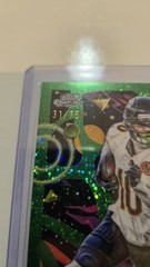 2025 Topps Chrome Cosmic NFL Luther Burden III Green Space Dust 31/75 #117 (RC)