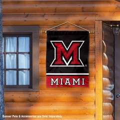 Miami Redhawks House Banner Flag