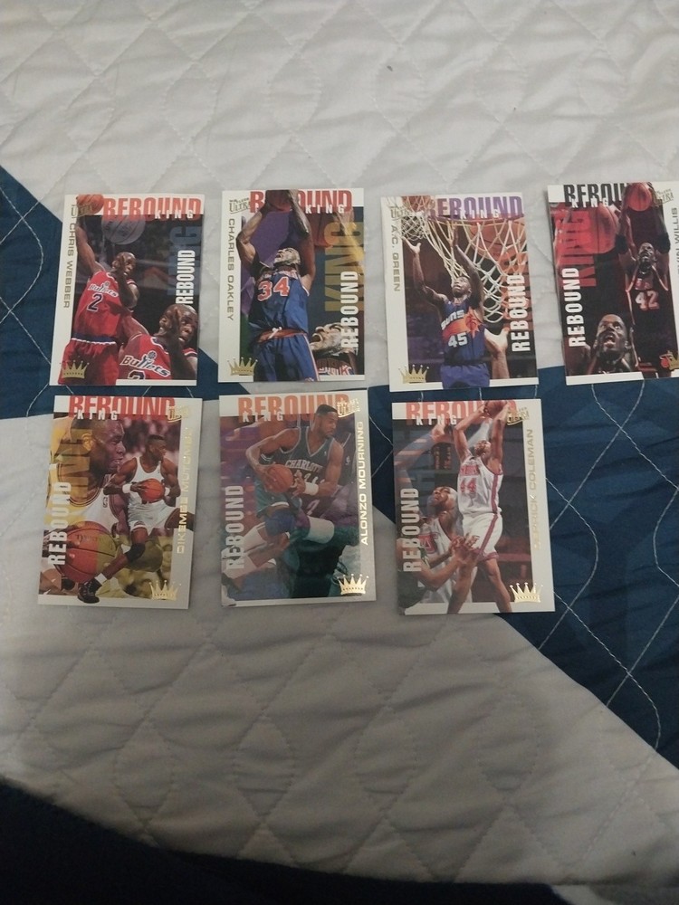 1995 Fleer Ultra Basketball Rebound Kings