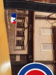 Huge Chicago Cubs MLB Wool Blend Felt Pennant 17”x40” Wrigley Field