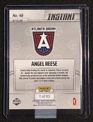 Angel Reese 2026 Panini Instant WNBA « DDs Duty » #48 Atlanta Dream /83