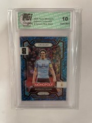 10 Gem Mint Edinson Cavani Four Corners Blue Wave 2026 FIFA World Cup Monopoly