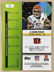 2025 Topps Cosmic Chrome Ja&rsquo;Marr Chase – Cincinnati Bengals #20