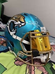 MIRRORED Full Size Football Helmet Visors Comes With Set of Clips DISPLAY ONLY