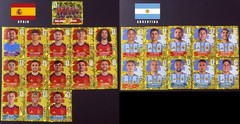 2026 Panini FIFA World Cup Sticker Gold Flood Crumple Singles Hot Teams (U Pick)