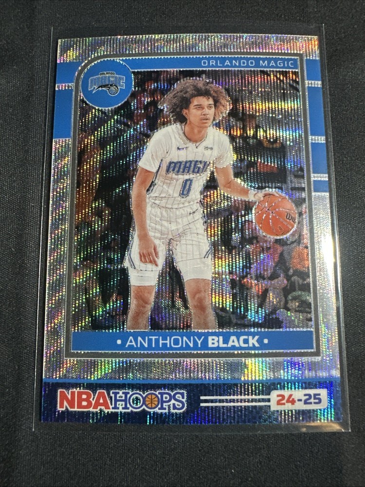 2024-25 NBA Hoops Anthony Black #159 Premium Stock Silver Holo /99 Magic