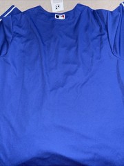 Nike Men&rsquo;s MLB Los Angeles Dodgers Jersey Blue Script Logo Button Up Sz L