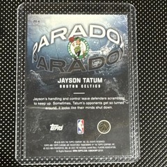 Jayson Tatum 2025-26 Topps Chrome Paradox #PX-4 Boston Celtics