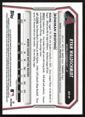 2026 Bowman Ryan Waldschmidt Chrome prospects Reptilian Refractor #BCP-39