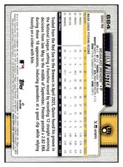 Quinn Priester 2026 Topps #684 Milwaukee Brewers *097