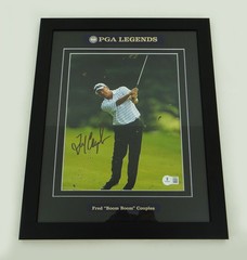 Fred Couples PGA Golf Legend Hand-Signed Custom Framed Real 8×10 Photo w/BAS COA