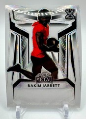 Leaf Metal Rakim Jarrett 1/1 Pre Production Proof 1 OF 1 ROOKIE White