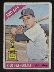 1966 Topps Rico Petrocelli #298 -poor Pencil Marks