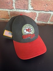 Kansas City Chiefs New Era 39Thirty Sz L/XL USA Salute to Service Hat Cap