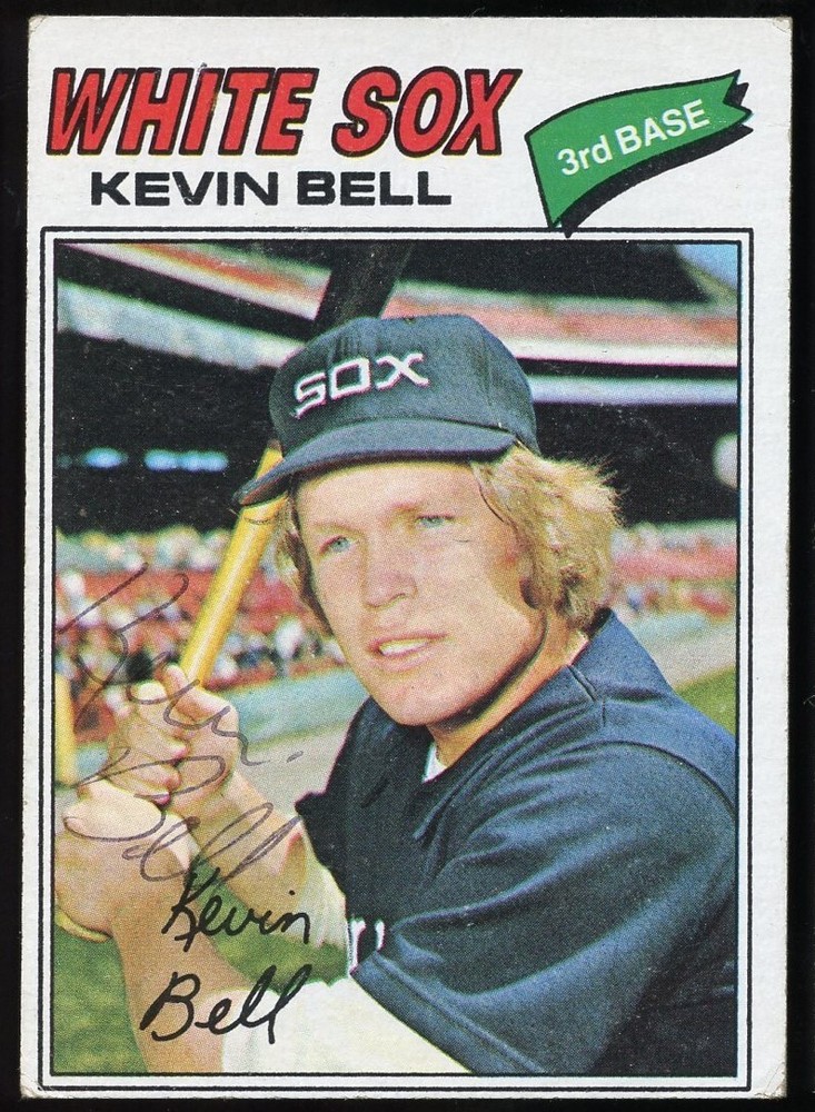Kevin Bell #83 signed autograph auto 1977 Topps Baseball Trading Card