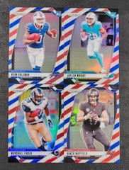 2024 Prizm Football RED WHITE BLUE (RWB) PRIZMS 251-400 You Pick the Card
