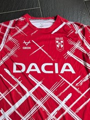 Oxen England Rugby League Training Shirt 2021 XL Red Free UK Postage