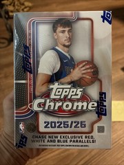 2025/26 TOPPS CHROME BASKETBALL 7-PACK BLASTER BOX NBA