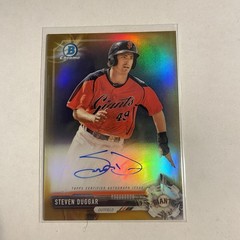 2017 Bowman Chrome Prospect Auto Gold Refractor /50 Steven Duggar #CPA-SD Auto