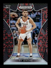 2019 Panini Prizm Draft Picks #88 Ty Jerome Red Black Snake Skin ROOKIE RC