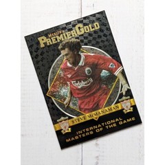 Steve McManaman Merlin Premier Gold 1996-97 International Masters Of The Game